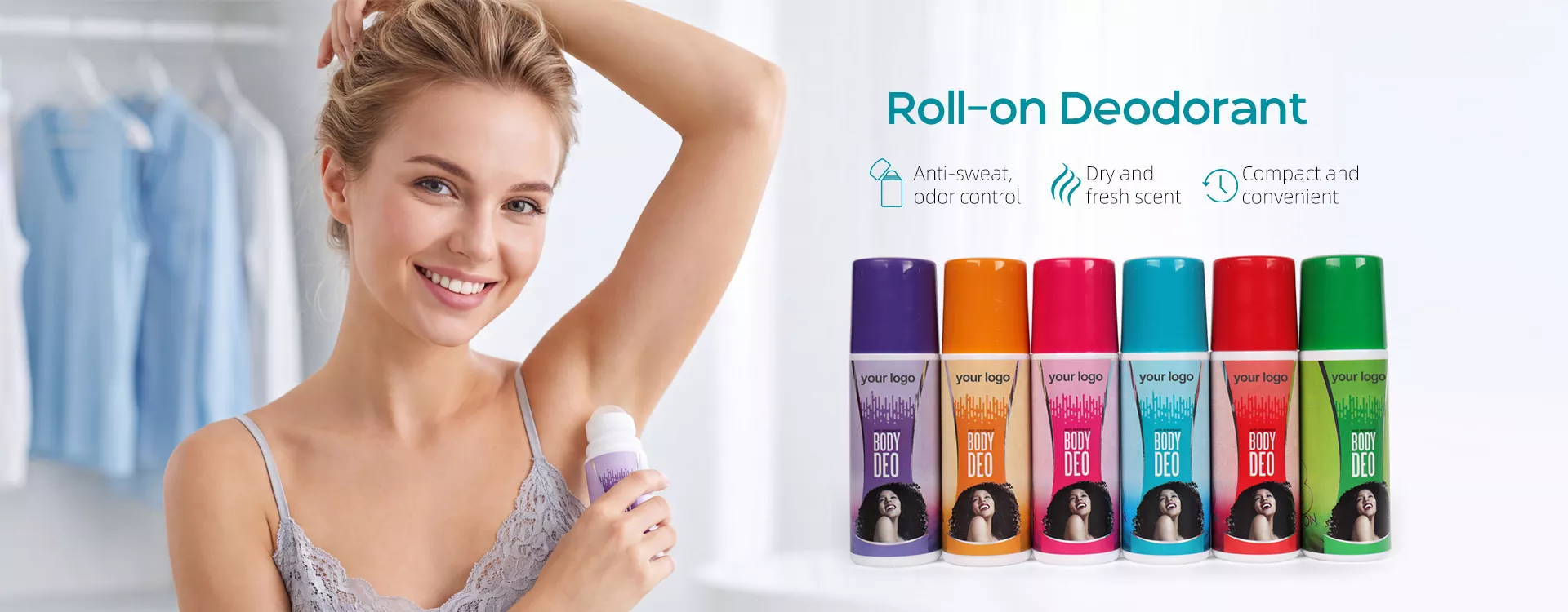 Deodorante roll-on cinese a prezzo conveniente
