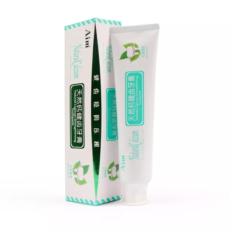 Dentifricio alle erbe al tè nero