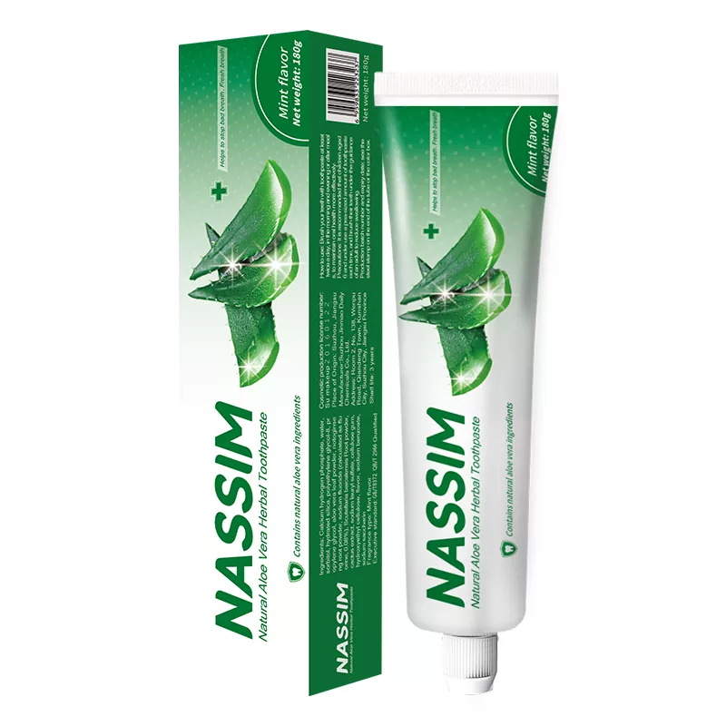 Dentifricio alle erbe e menta e aloe vera