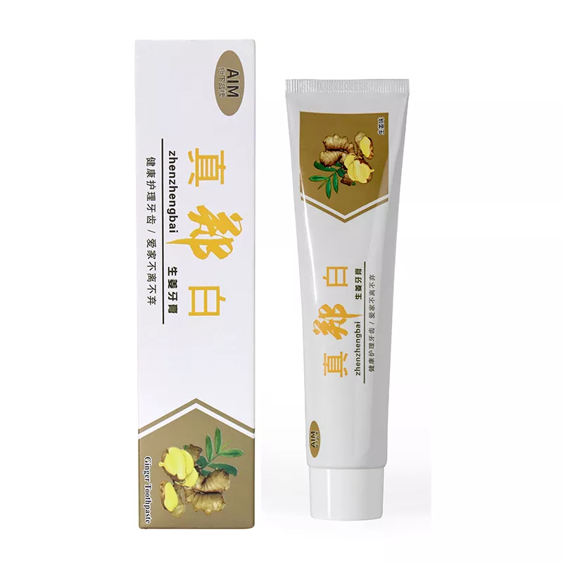 Dentifricio naturale allo zenzero alle erbe