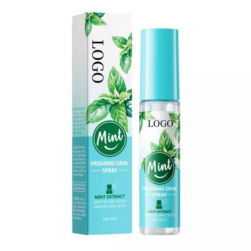 Spray orale per rinfrescare l'alito